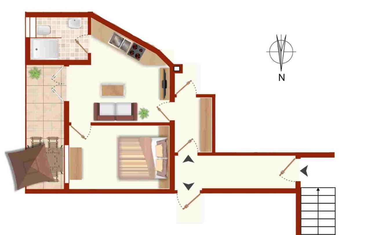 Apartment Novak Vir Kültér fotó
